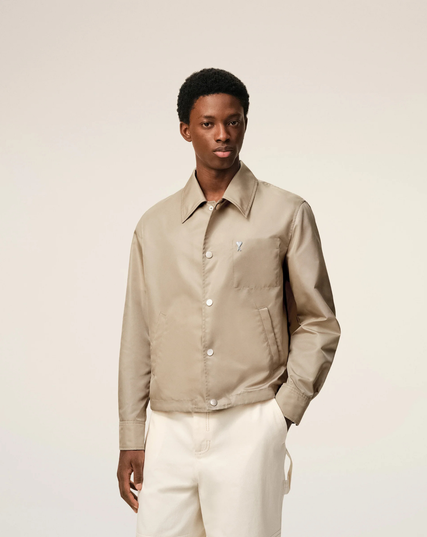 Chaqueta Ami Paris Nylon UJK872PA0037 A036 AMI PARIS 