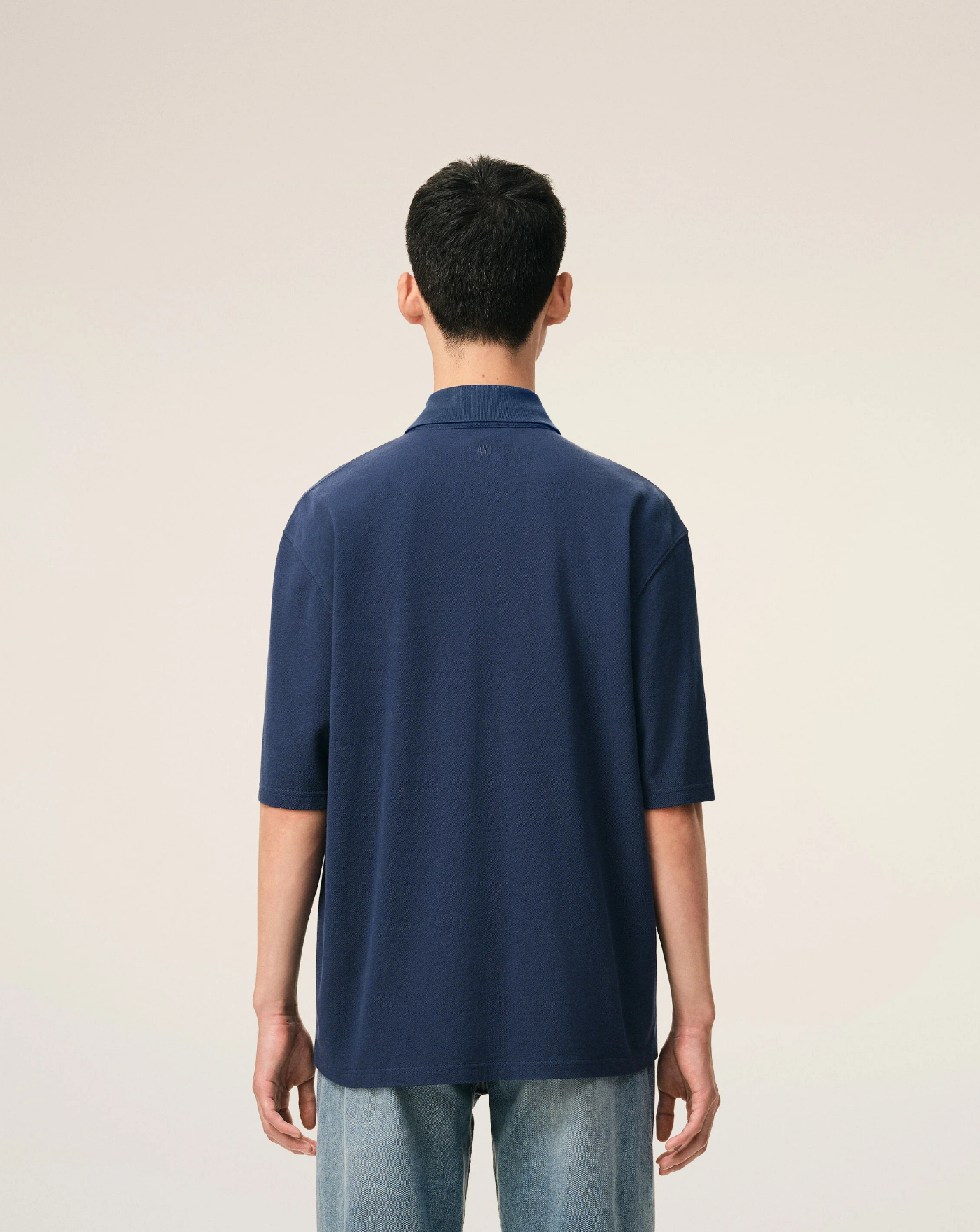 Polo Ami Paris Knitted Patch UPL428JE0221 A021 AMI PARIS 