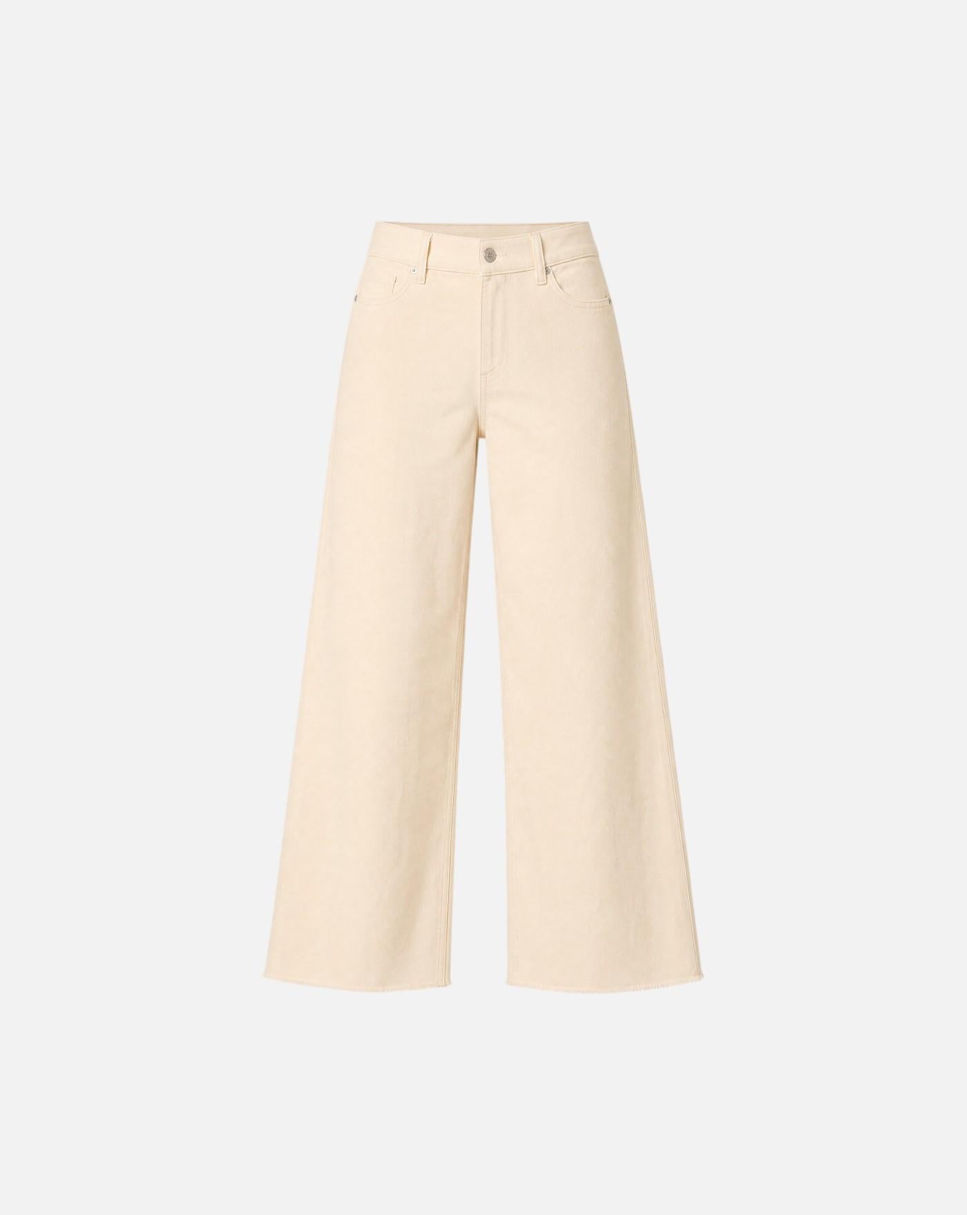 Pantalones Paige Anessa Wide Leg Twisted 1L08208-C980 WC980 BUTTER PAIGE 