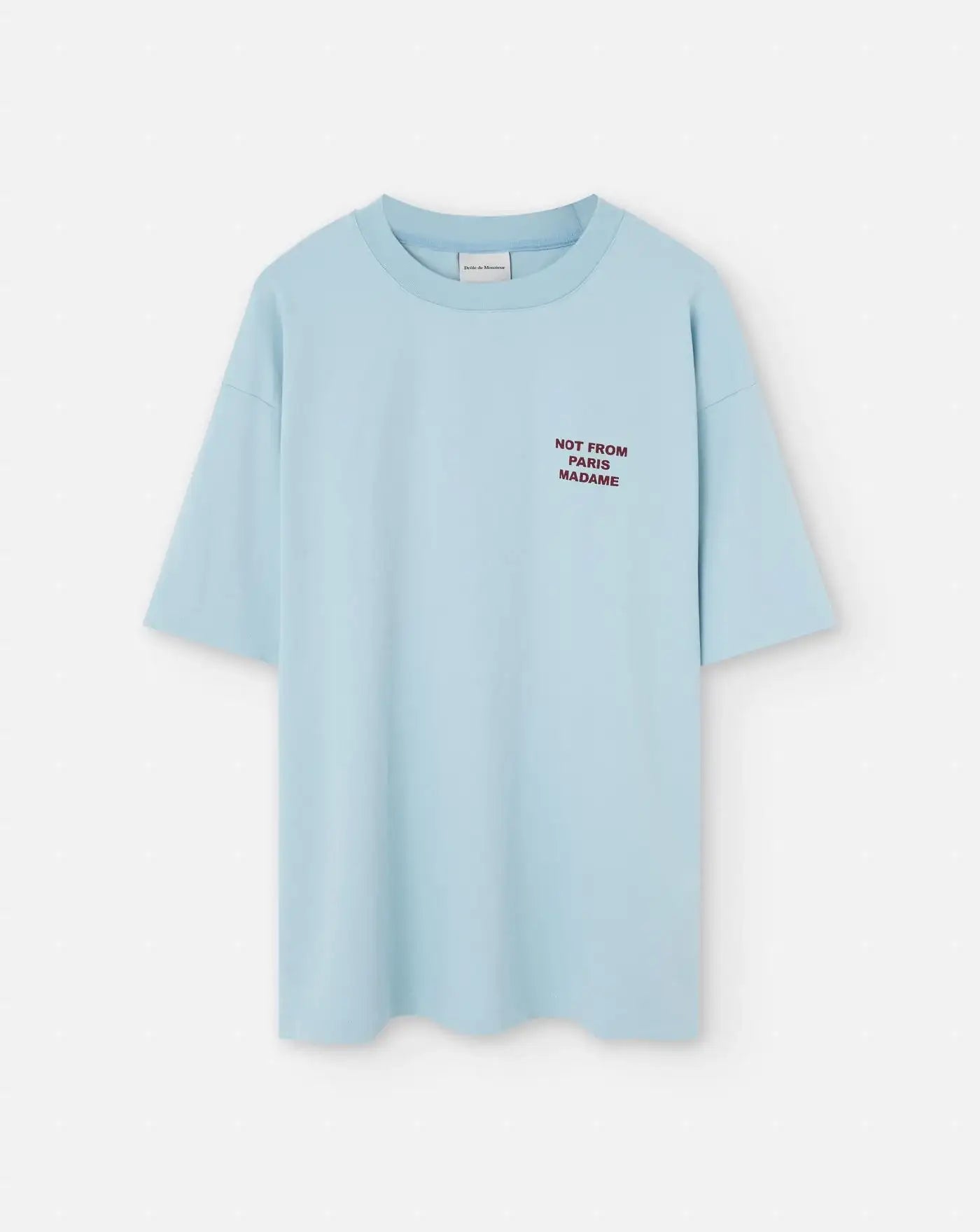 Camiseta Drole de Monsieur Le T-Shirt Slogan TS203 CO002 LBE DROLE DE MONSIEUR 