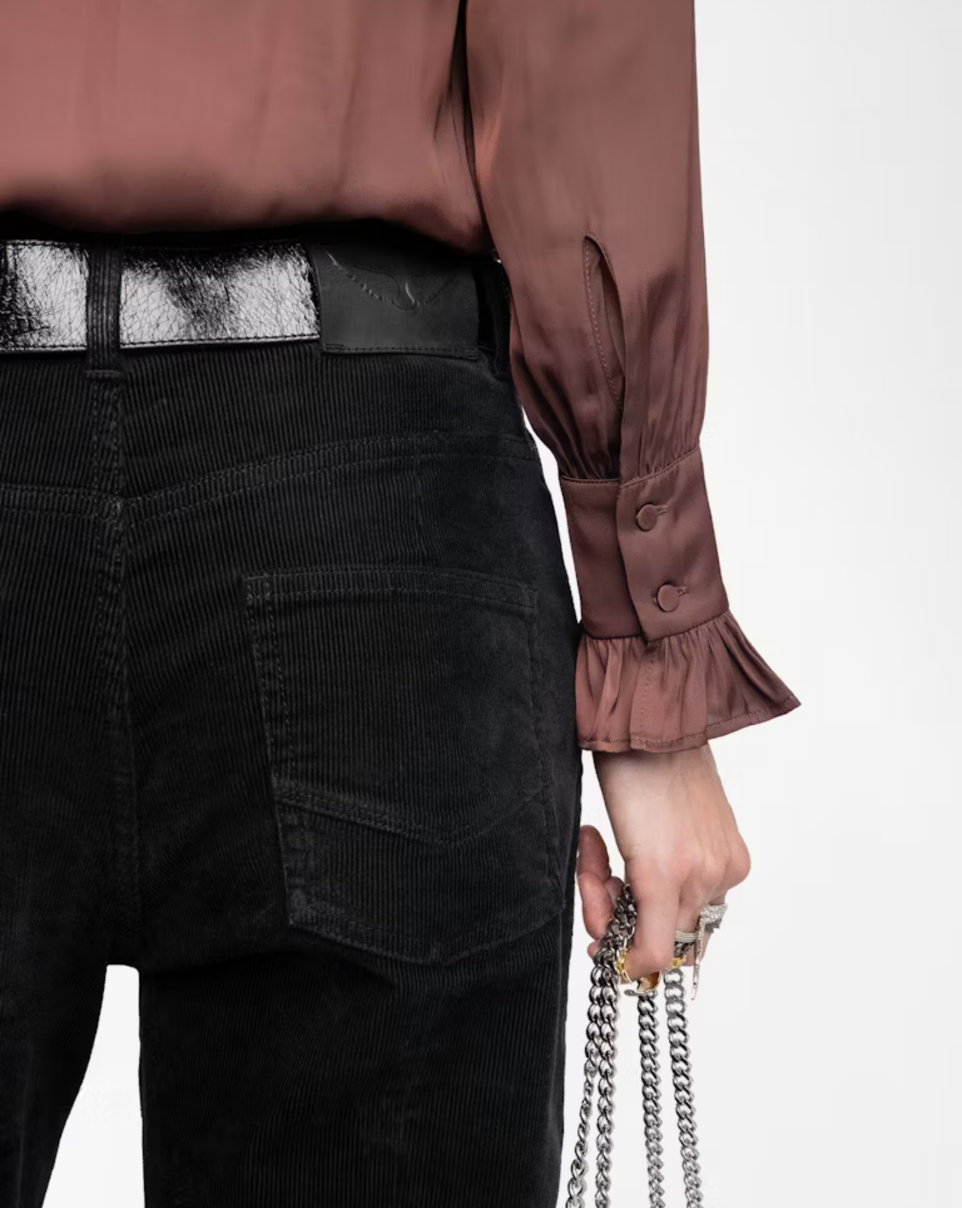 Camisa Zadig & Voltaire Thely Satin WWSH02226 540 ZADIG & VOLTAIRE 