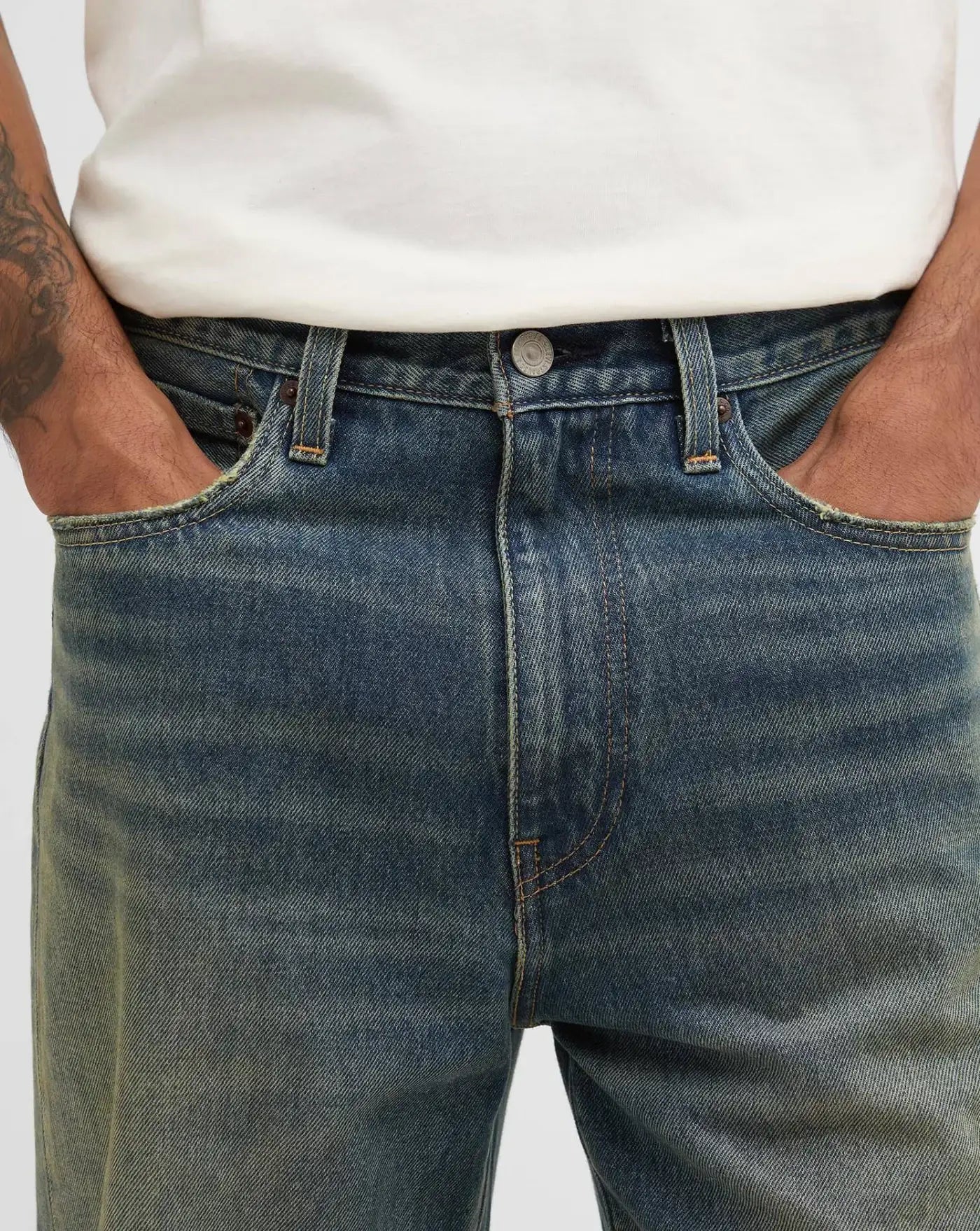 Denim Barbour x Levi's 568 Loose Jeans MTR0791NY 31 BARBOUR 