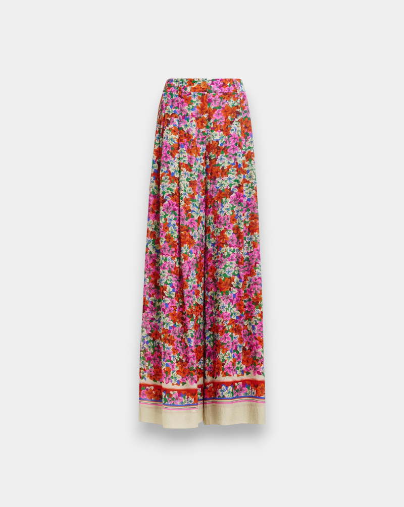 Pantalon Essentiel Antwerp Joek Wide Leg Pants JOEK J1FGFIRE GLOW ESSENTIEL ANTWERP 