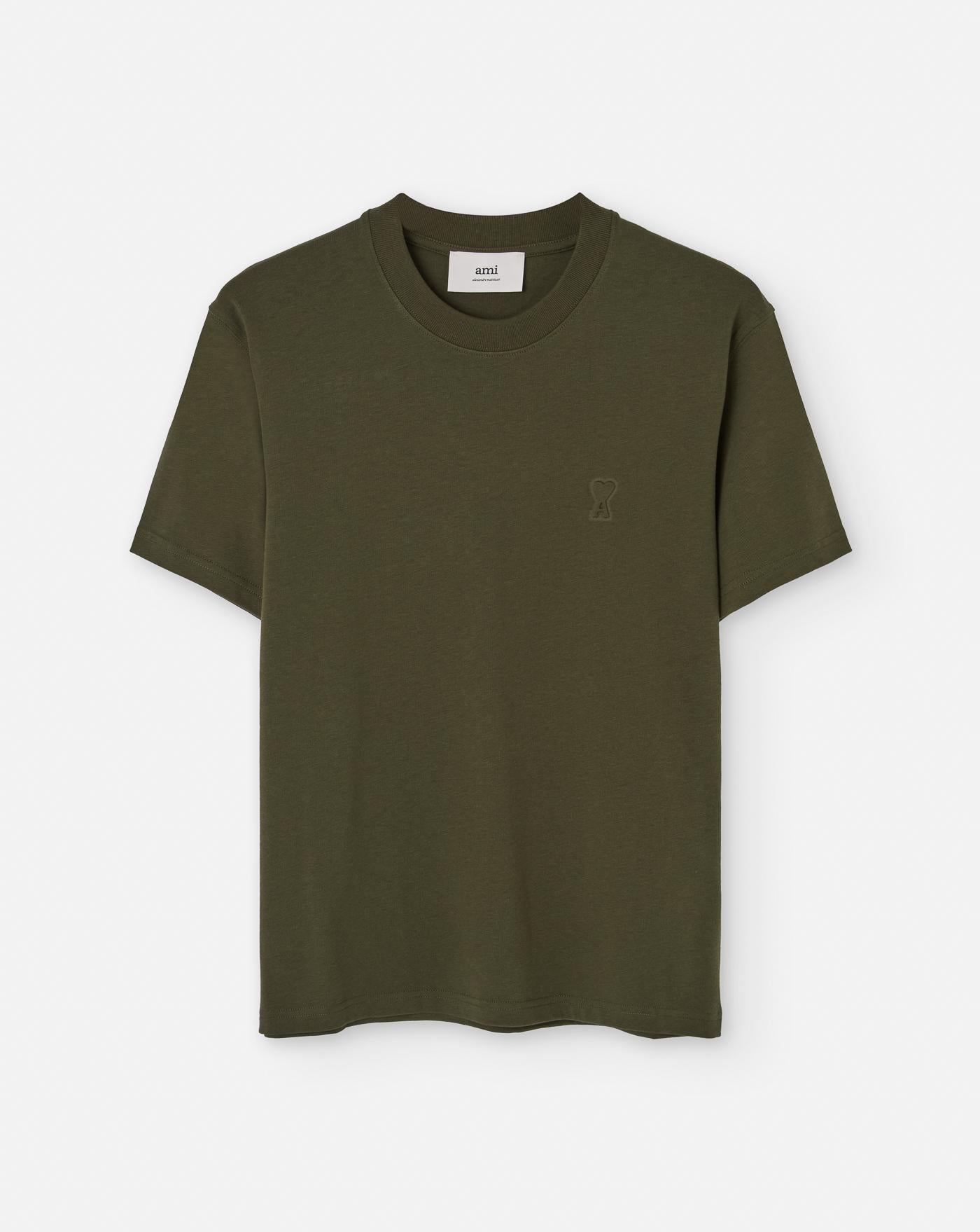 Camiseta Ami Paris Ami de Coeur Heavy Organic Cotton UTS027 726376 AMI PARIS 