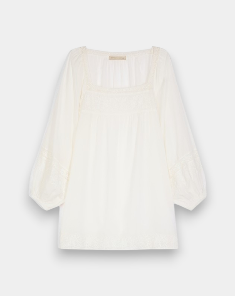 Vestido Vanessa Bruno Graziella 6EVA53V08848 BLANC VANESSA BRUNO 