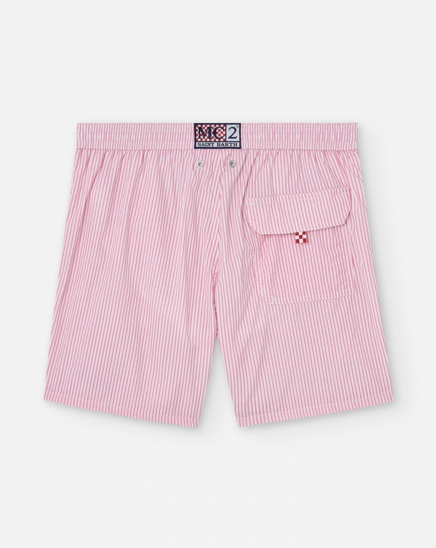 Bañador Mc2 Saint Barth Seerscucker PATM001 01648H SEERSUCKER STRIPES 21 MC2 SAINT BARTH 