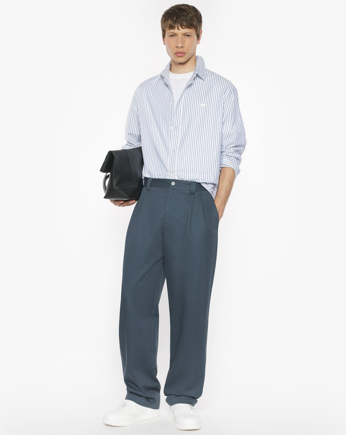 Camisa Maison Kitsune Profile Fox PM00413WC5079 0333 MAISON KITSUNE 