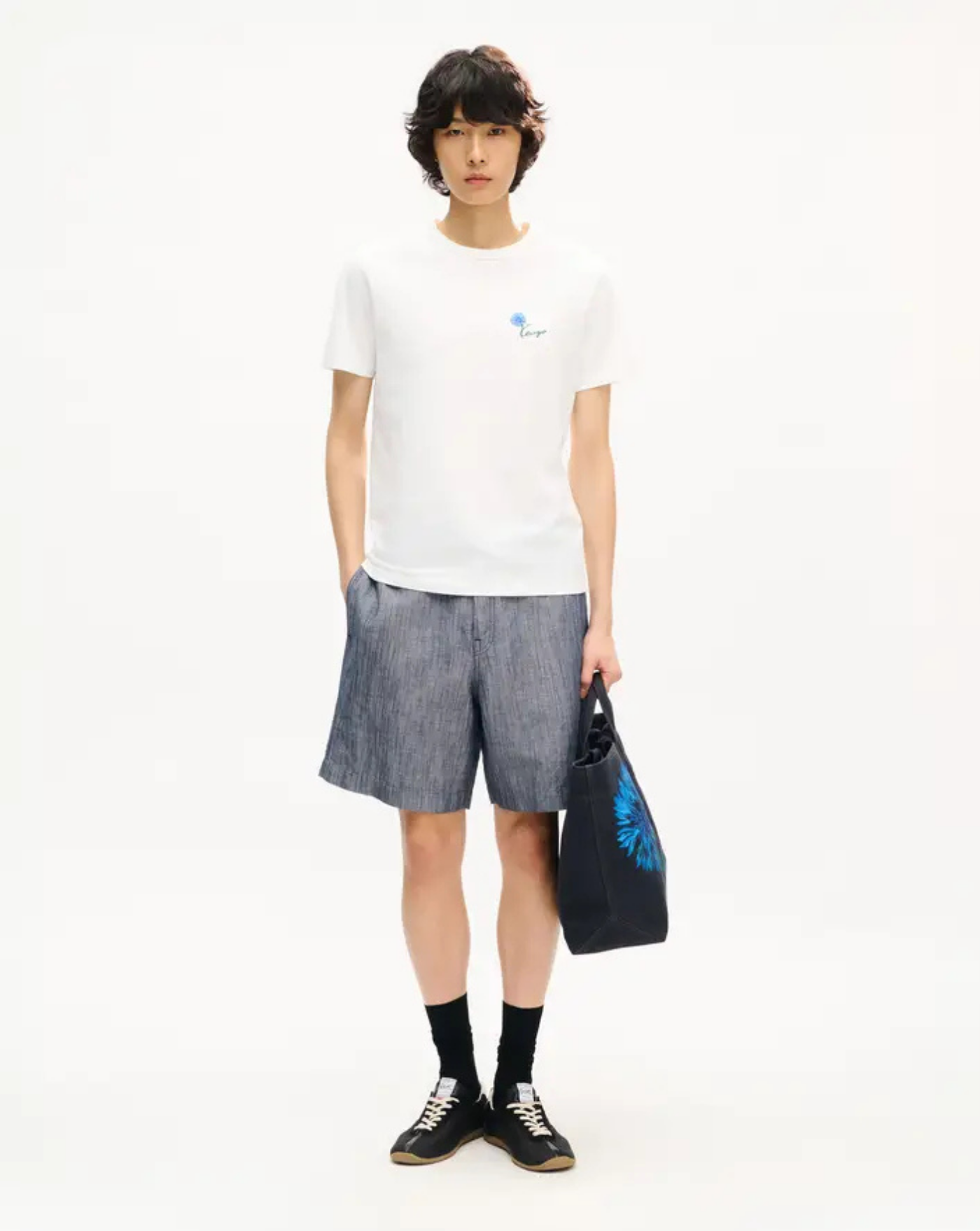 Camiseta Kenzo Tulip FG65TS1624SG 02 OFF WHITE KENZO 
