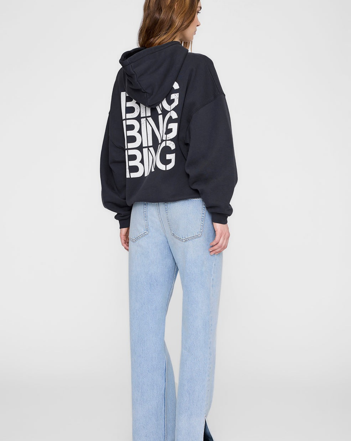 Sudadera Anine Bing Harvey Sweatshirt Stencil A0812095 VTG3VINTAGE BLACK ANINE BING 
