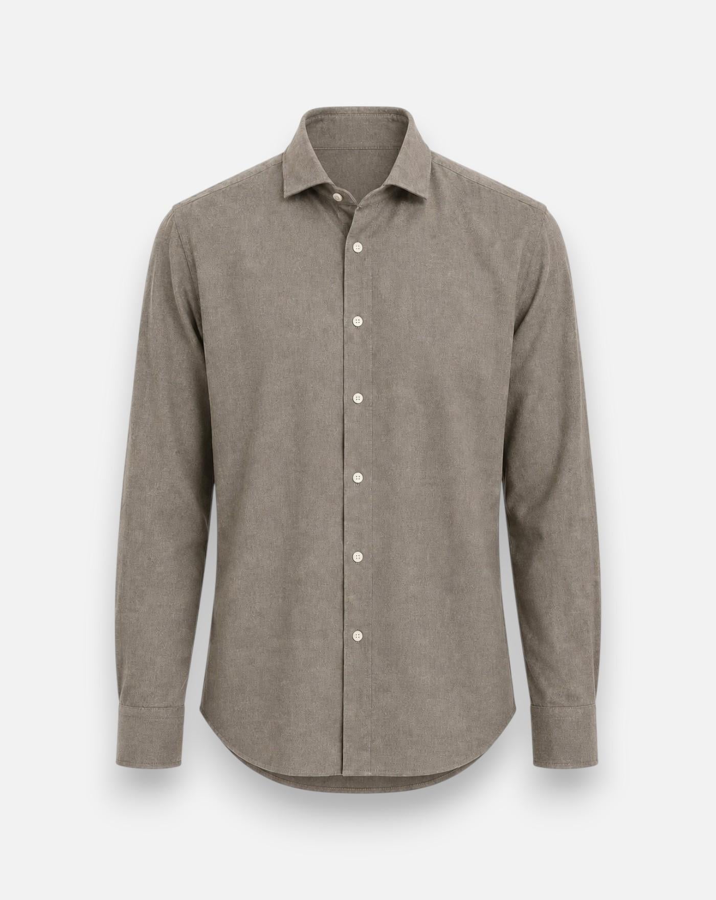 Camisa Bastoncino Franela B1726/3 BROWN BASTONCINO 