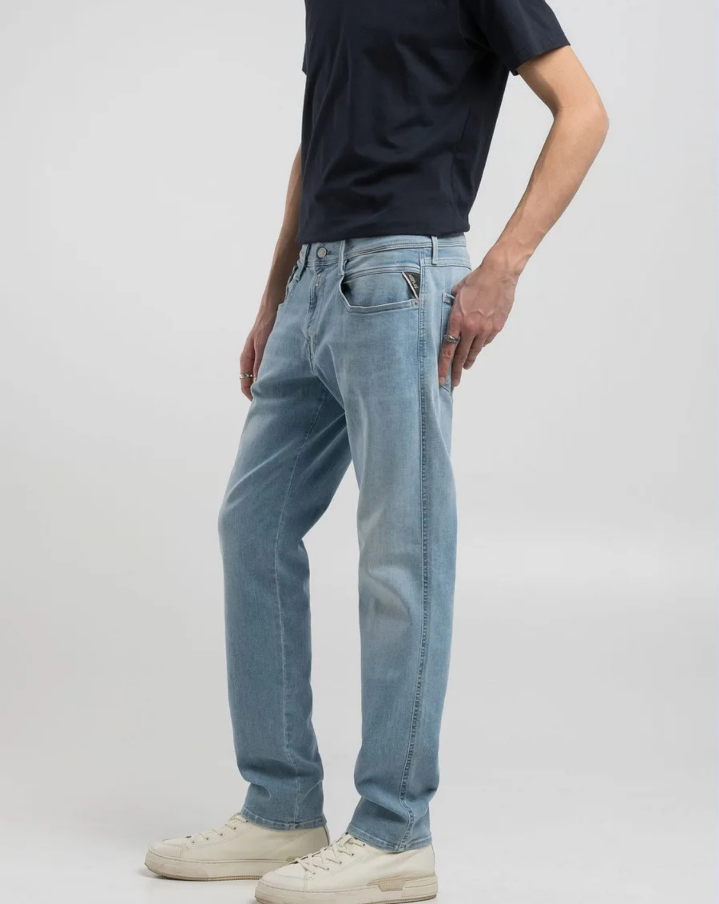 Denim Replay Hyperflex Anbass<BR/> M914Y032661800 010 REPLAY 