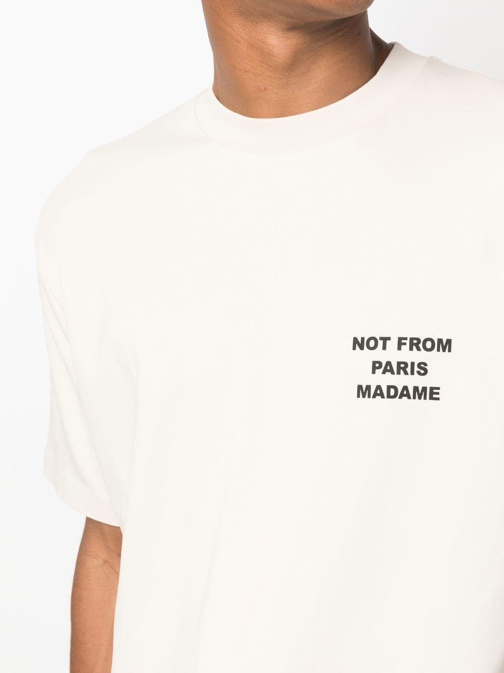 Camiseta Drole de Monsieur Le T-Shirt Slogan TS203 CO002 MT DROLE DE MONSIEUR 