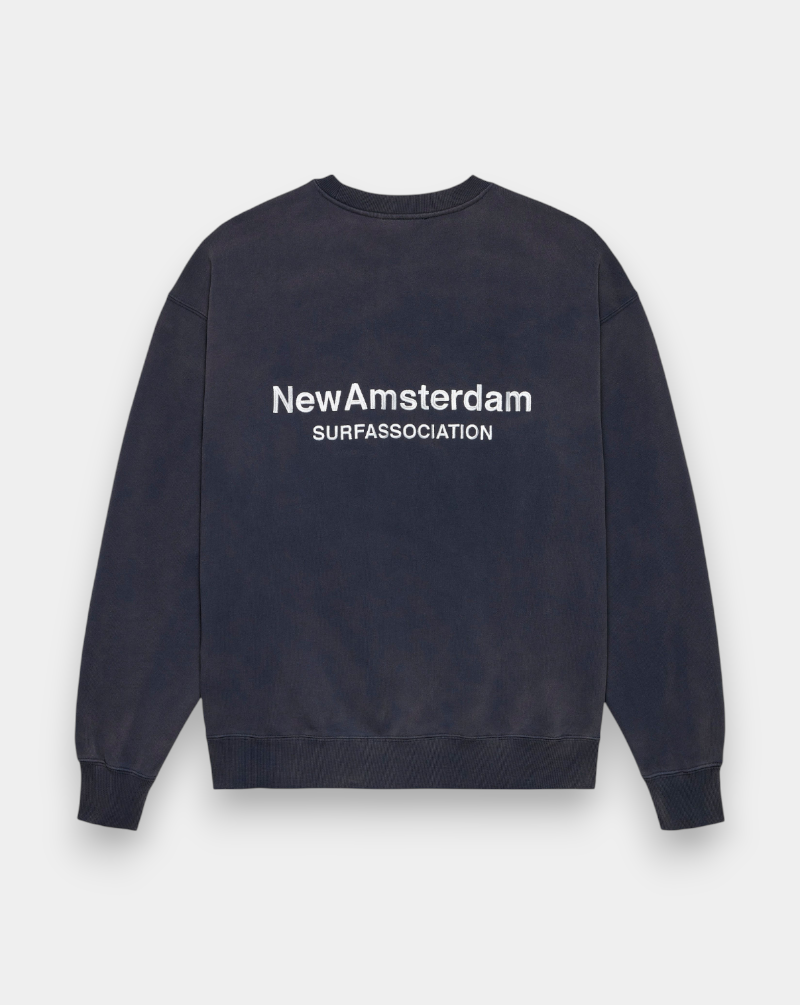 Sudadera New Amsterdam Logo Crew ecj 2601116001 NAVY NEW AMSTERDAM 