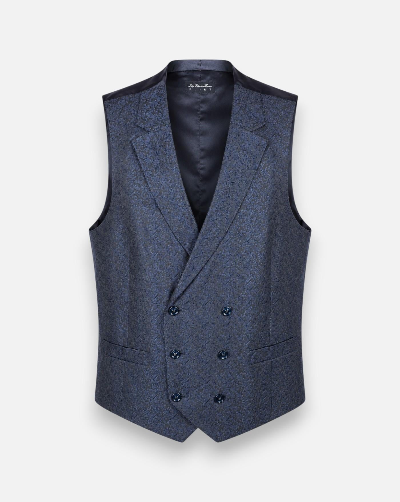 Chaleco Ramon Sanjurjo Estampado 91602/4 1383 89 LUIGI BIANCHI MANTOVA 
