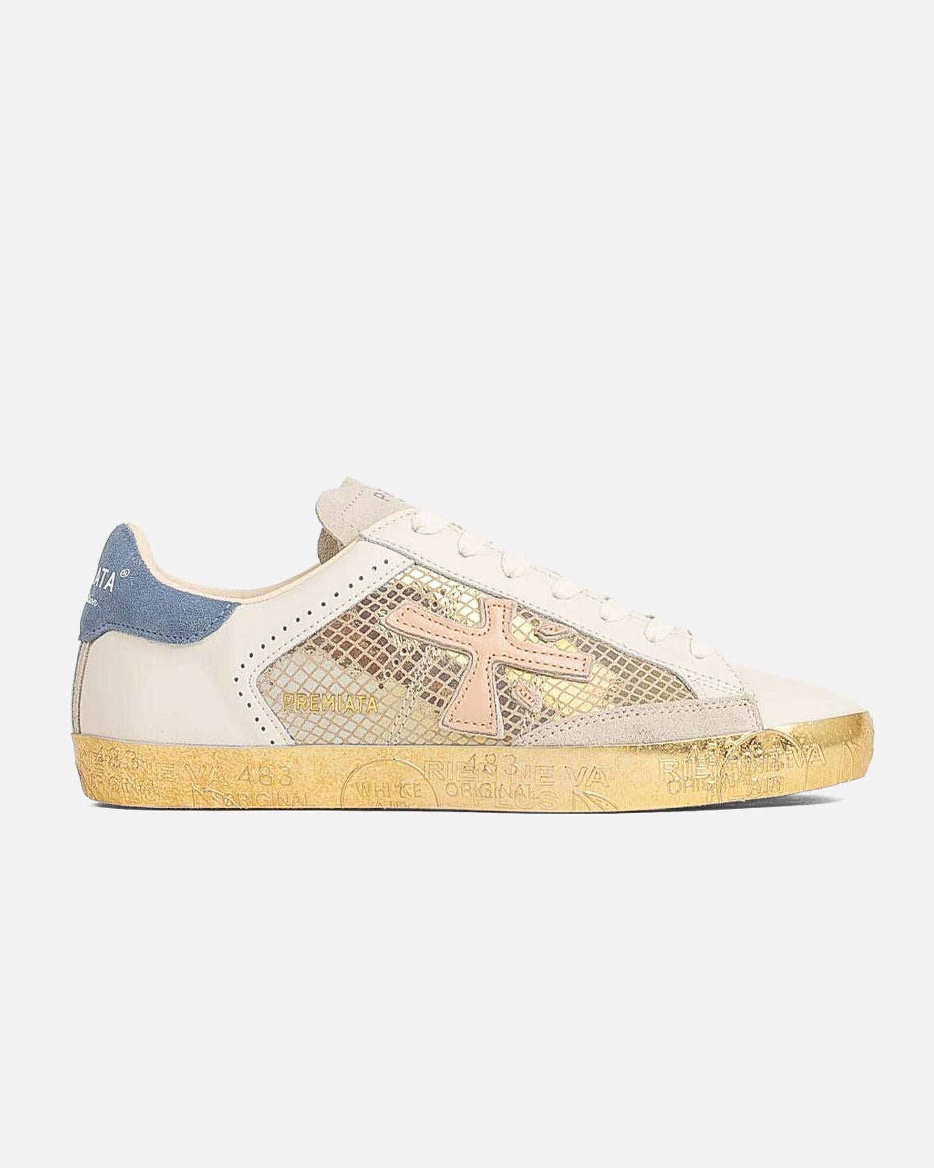 Zapatillas Premiata Stevend Var 6666 STEVEND VAR 6666 BEIGE/BLUE PREMIATA 