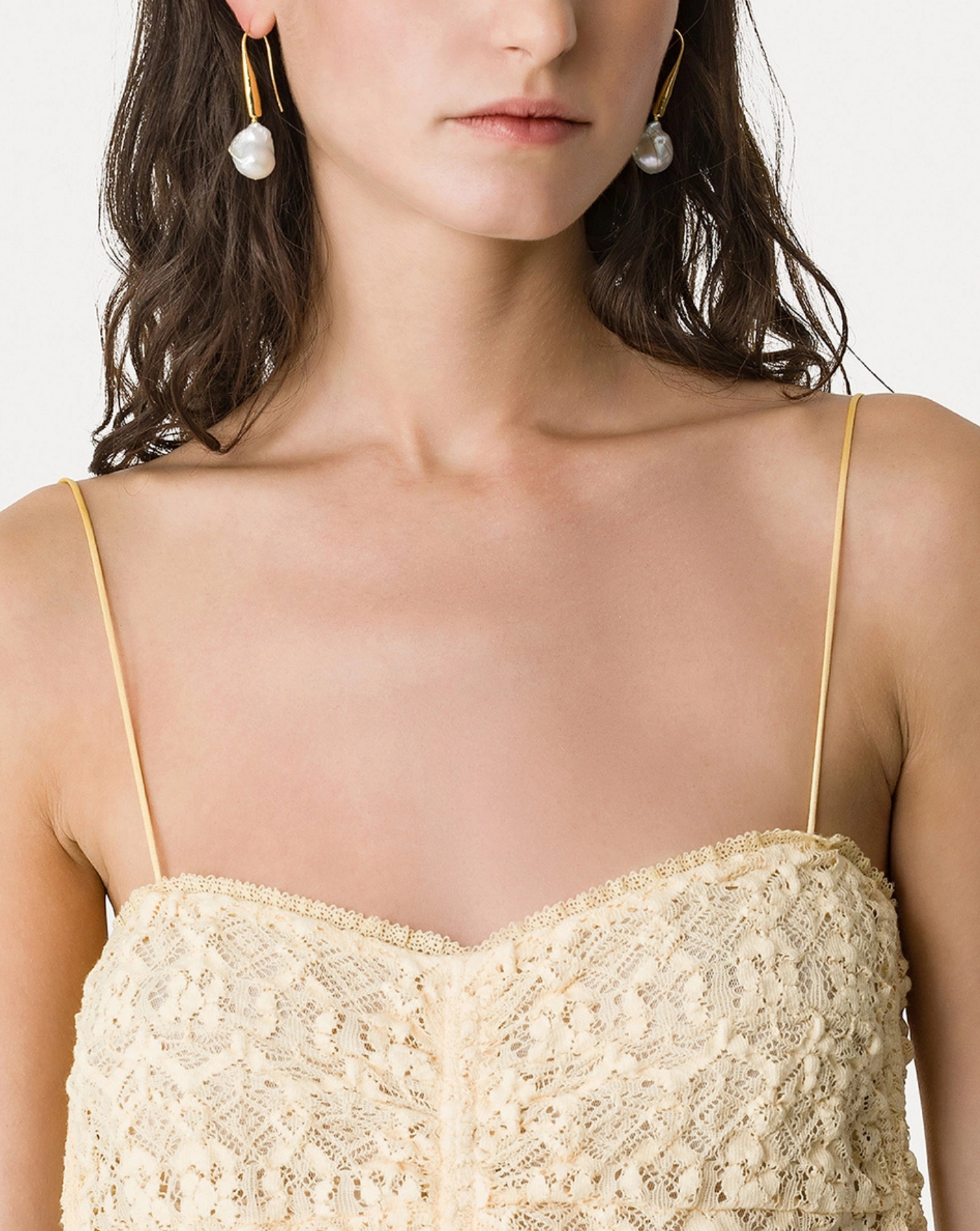 Vestido Forte Forte Pizzo Stretch Bustier Dress 14897 9028 FORTE FORTE 