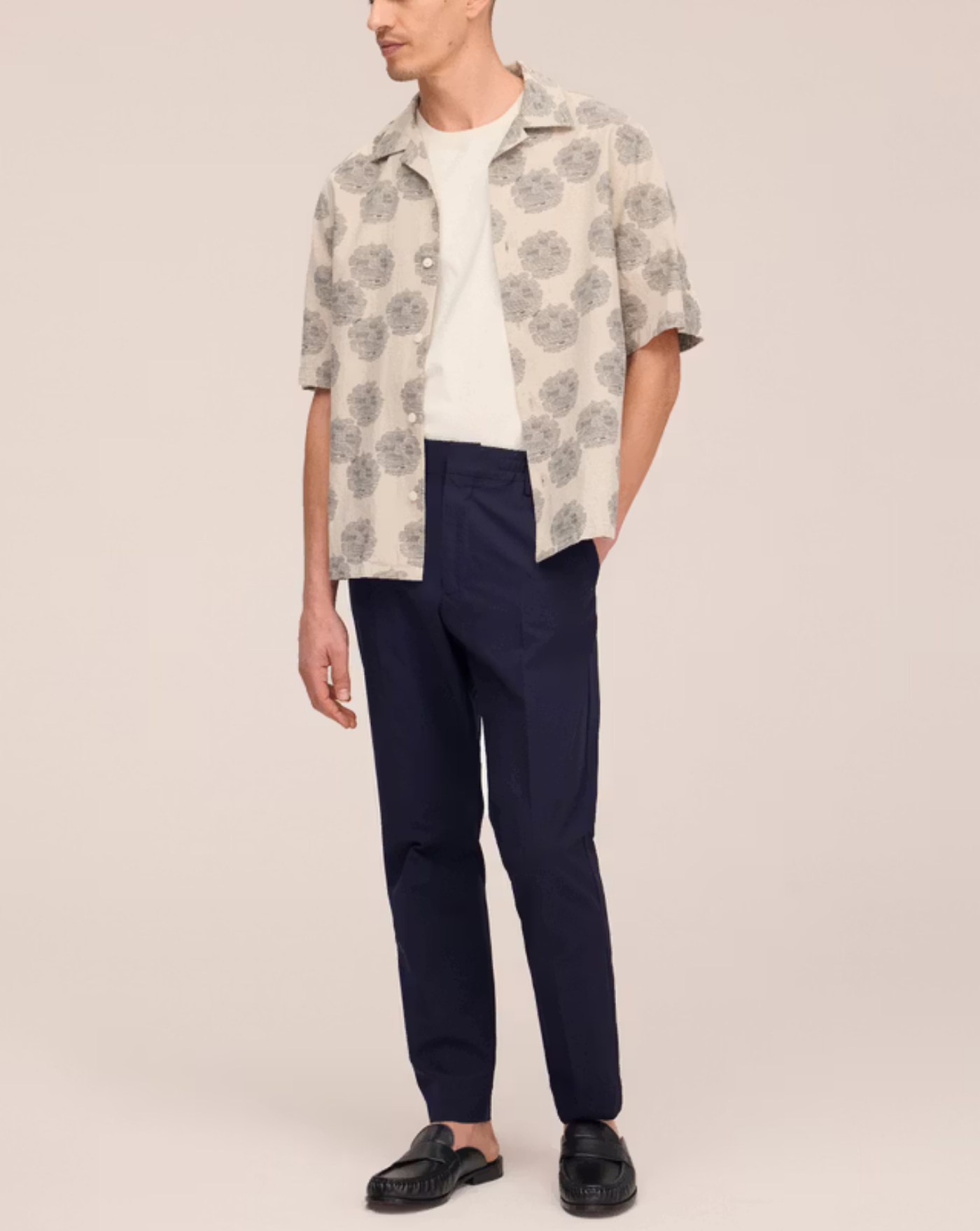 Pantalon NN.07 Billie 2610000021 200 NAVY BLUE NN. 07 