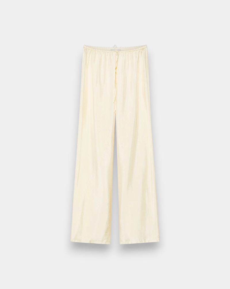 Pantalon Forte Forte Viscose Twill Drawstring Trousers 14854 0010 FORTE FORTE 