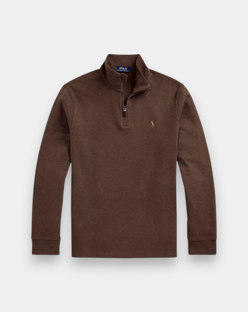 Jersey Polo Ralph Lauren Estate Rib 710671929077 BROWN POLO RALPH LAUREN 