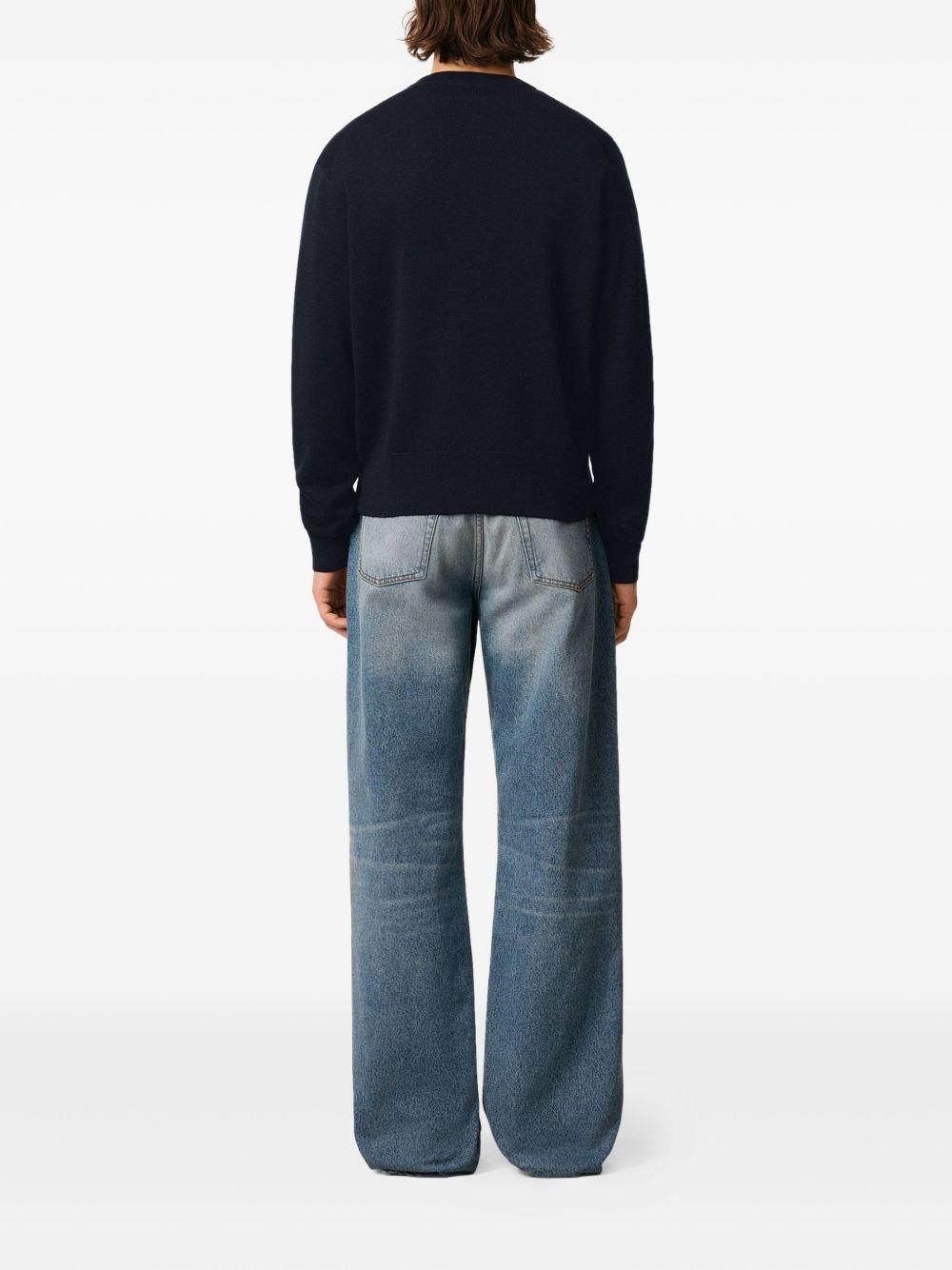 Cardigan Ami Paris Ami de Coeur HKC361001 414 AMI PARIS 