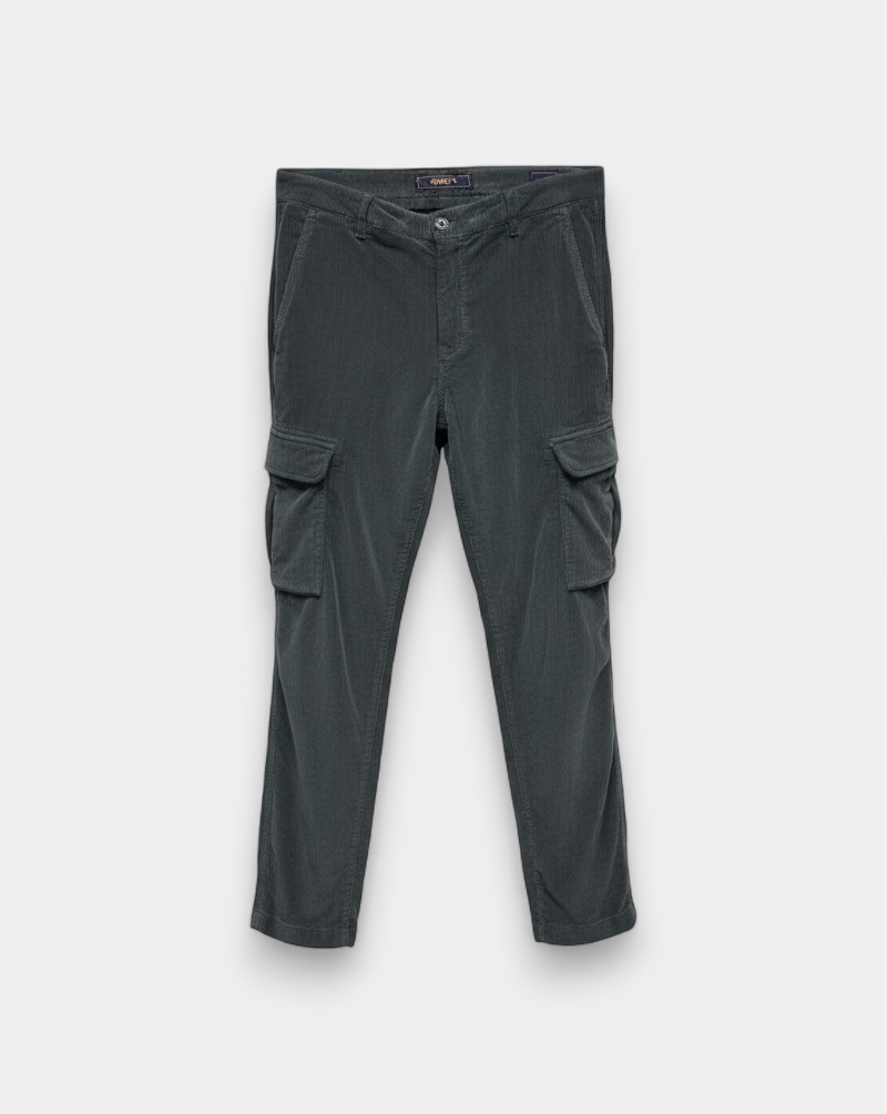 Pantalon 40Weft Aiko AIKO 2405 W1909 NERO SLAVATO NAVY 40 WEFT 