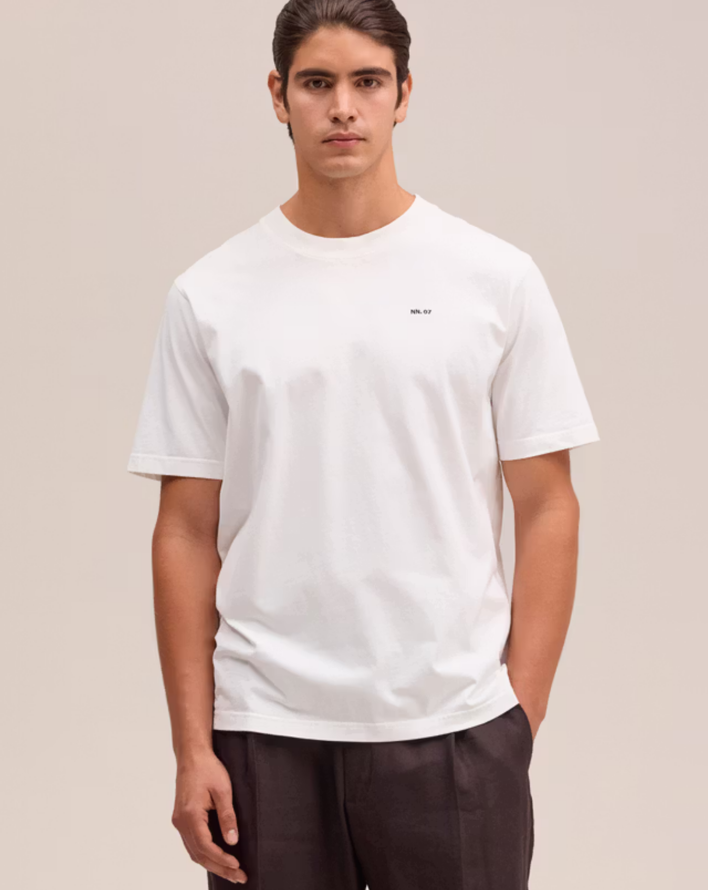 Camiseta NN.07 Adan 2363209248ADAM 001 WHITE NN. 07 