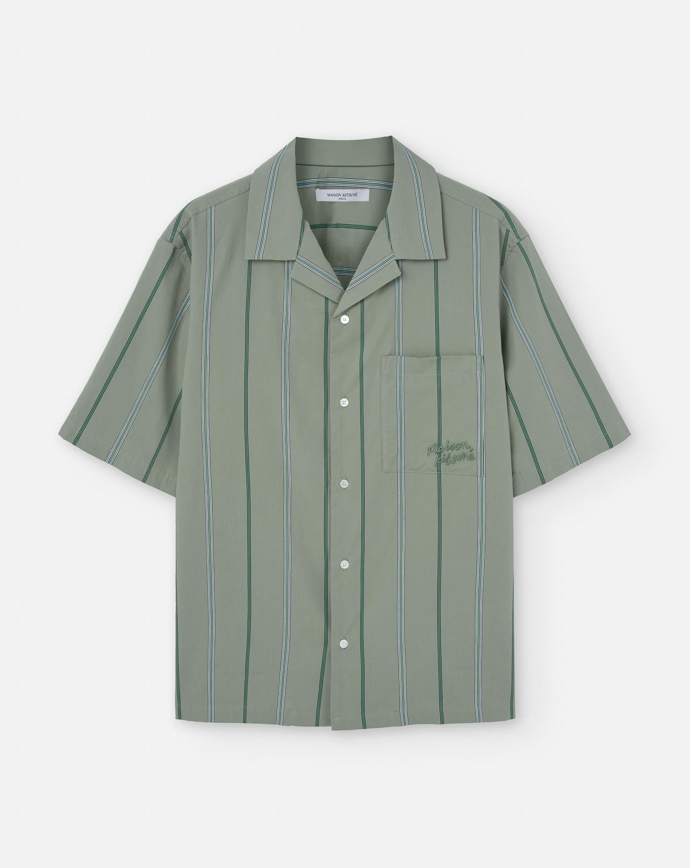 Camisa Maison Kitsuné Resort OM00421WC5029 0078 MAISON KITSUNE 