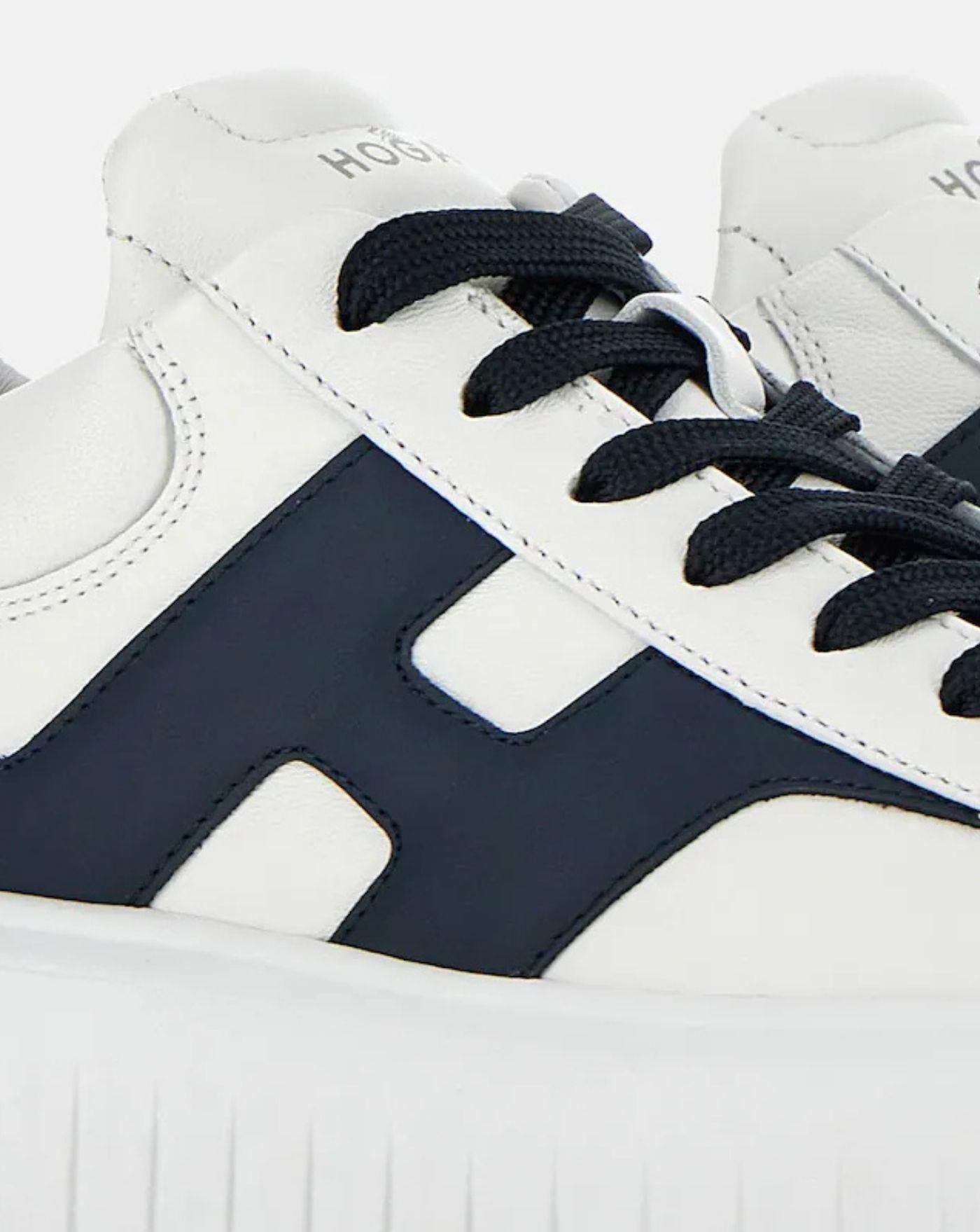 Sneakers Hogan H-Stripes<BR/> HXM6450FE91QZB11G1 B001+U828(BLUTUAREG) HOGAN 