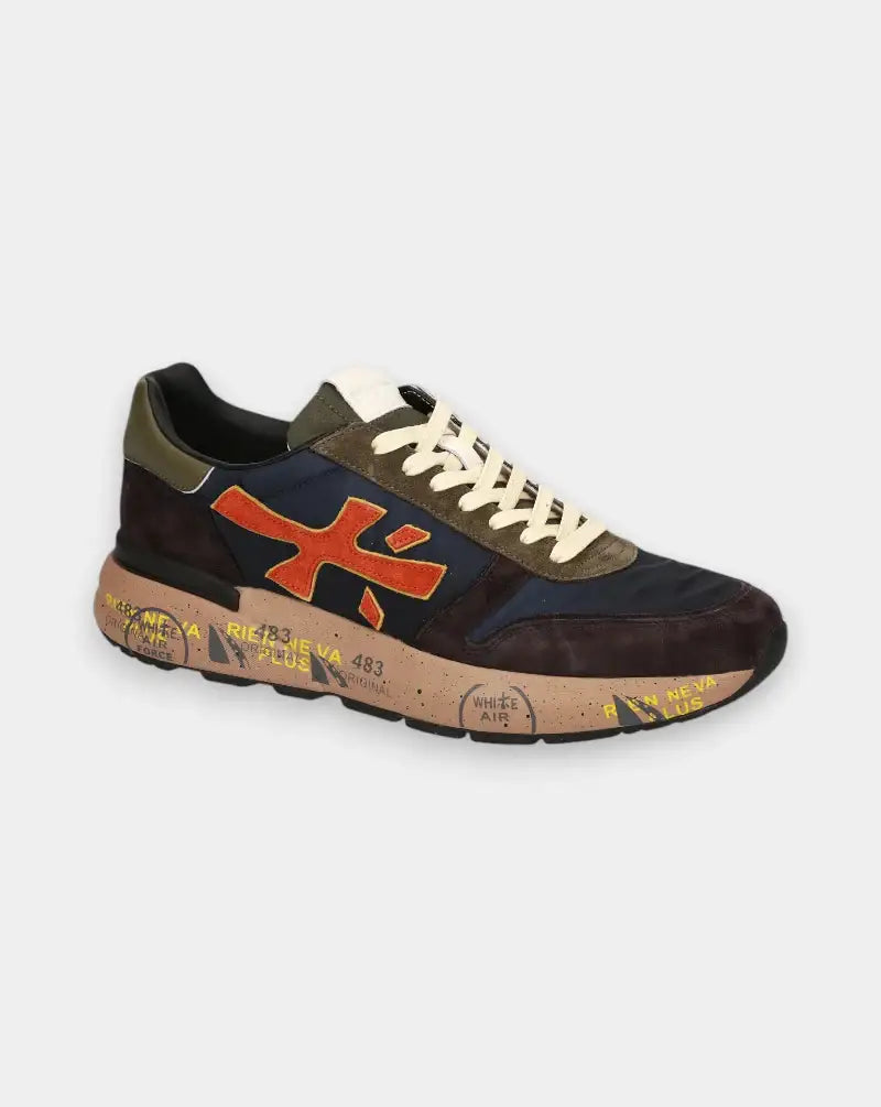 Zapatillas Premiata Mick 7721 MICK 7721 BROWN/BLUE PREMIATA 